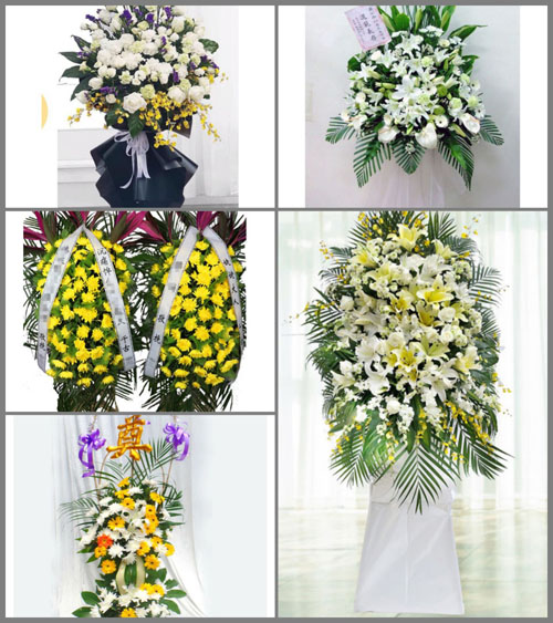湖南怀化通道县菁芜洲镇白事花篮预定
